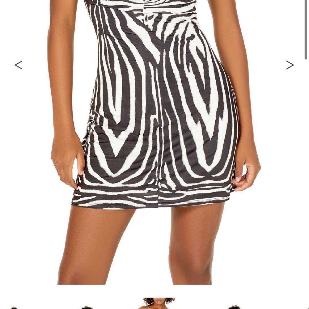AFRM ZEBRA DRESS - Picture 3 of 4